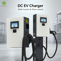 Nouvelle borne de recharge rapide DC pour véhicules électriques 30kW 40kW CCS avec gestion intelligente de l'énergie 4G WiFi