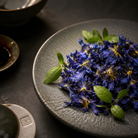 Boissons et aliments Blue Lotus, saveur neutre instantanée, pour adultes et enfants, certifiés Halal, sacs de 1 kg, durée de conservation de 12 mois