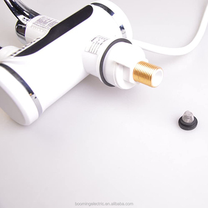 Robinet <span class=keywords><strong>chauffe</strong></span>-<span class=keywords><strong>eau</strong></span> instantané électrique en acier inoxydable pour cuisine, à montage sur plan, modèle très demandé - Product Image 6