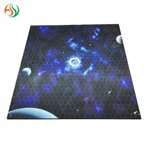 Alfombrilla de ratón de goma suave grande personalizada AY, antideslizante, calentada, ecológica, duradera, cuadrada, juego de cartas coleccionables, producto en stock - Product Image 4