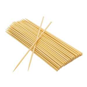 Spiedini in legno da 20 cm di lunghezza e 3 mm di diametro per barbecue e cottura - Product Image 6