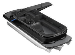 China Factory Direct 6m 21ft Aluminio Lujo Bote de remos Certificado CE Multipropósito Ocio Casa flotante para Lake River Todos los barcos - Product Image 2