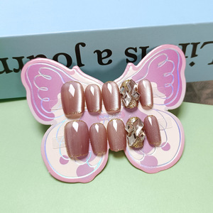 Lot de 10 autocollants pour <span class=keywords><strong>ongles</strong></span> ultra-fins et sans couture, style Instagram, paillettes scintillantes, pour filles, enfants et adolescentes - Product Image 2