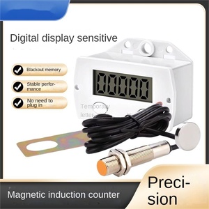 Contador de pantalla digital electrónico, interruptor de sensor magnético industrial de proximidad, contador de perforación, medidor de inducción automático - Product Image 3