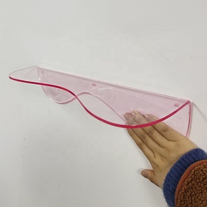 Treo Tường Acrylic Cuốn Sách Hiển Thị Kệ Acrylic Slatwall Trang Trí Kệ Cho Nhà Nhựa Tường Kệ - Product Image 5