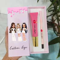 Kit de Gros Végan Personnalisé pour Huile de Massage des Lèvres, Gloss et Crayon à Lèvres – Kit Huile et Crayon à Lèvres à Marque Privée avec Logo