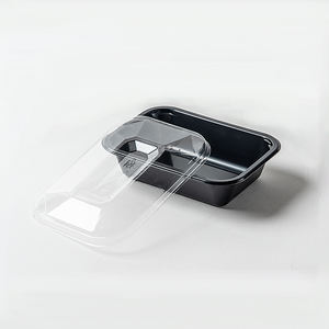 CPET-contenedores de alimentos seguros para microondas y horno, contenedores desechables resistentes al calor para línea aérea - Product Image 2