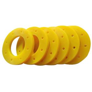 Yüksek kaliteli poliüretan parçaları Pu lastik pedi amortisörler tampon bahar ped Spacer poliüretan PU özel parçalar - Product Image 1