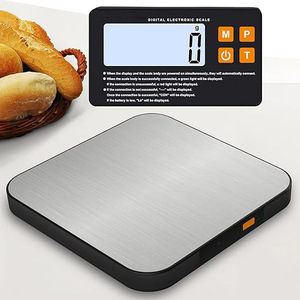 เครื่องชั่งดิจิตอล Changxie รับน้ำหนักได้ 15 กก. ผลิตจากสแตนเลส พร้อมหน้าจอ LCD มีไฟส่องหลัง สำหรับชั่งอาหารในครัวเรือน พร้อมหน้าจอแยกอิสระ - Product Image 4