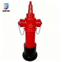 Hydrant d'incendie extérieur en fonte, type baril sec américain, pour la protection incendie, personnalisable, direct usine