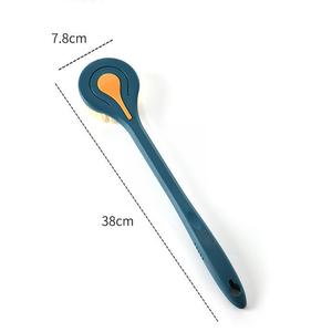 Spazzola da bagno manico lungo morbido per capelli da bagno e retro per bagno spazzole per il corpo fango spazzola per massaggio - Product Image 6