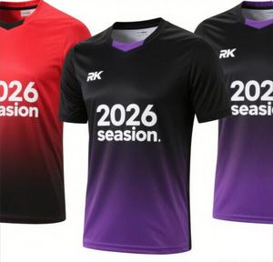 Maillot de football personnalisable pour homme 2026, tous logos, 100 % polyester, uniforme à séchage rapide, Maillot de Foot - Product Image 1