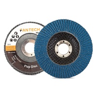 Disque à lamelles professionnel en zircone alumineuse 125 mm T29, meule abrasive conique pour acier inoxydable, taux d'élimination élevé, qualité industrielle