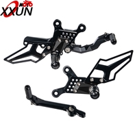 XXUN Repose-pieds arrière réglables en hauteur pour Yamaha MT-09 2024 à 2026 – Amélioration et modification pour la course