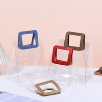 Sacs en plastique PVC recyclables personnalisés avec logo imprimé en offset, couleur personnalisée, pour vêtements, chaussures, cadeaux et épicerie