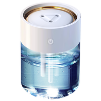 Désamorceur d'air à ultrasons Humidificateur grande capacité Lampe à sept couleurs USB