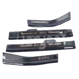 ขอบประตูกันรอยครูดสแตนเลสภายในฐานสำหรับ Honda <span class=keywords><strong>HRV</strong></span> X-RV VEZEL <span class=keywords><strong>RS</strong></span> 2021 2022 2023อะไหล่แต่งรถ - Product Image 1