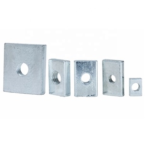 Écrous carrés rectangulaires en acier galvanisé M3 - <span class=keywords><strong>M10</strong></span> - Product Image 6