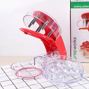 Quickly pit up to 6 cherries at once Easy Kitchen Tool Olive Pitter Progressive Cherry Pitter