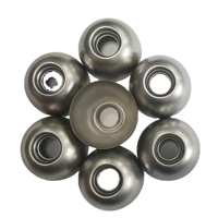Boîtier de soupape à bille en acier SUS316L sur mesure OEM, façonné par emboutissage profond, pour serveur de refroidissement liquide, vanne à bille, réservoir sous pression industriel