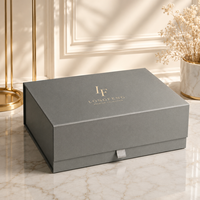 Boîtes cadeaux rigides magnétiques écologiques haut de gamme avec logo personnalisé OEM, couleurs et dimensions sur mesure, emballage recyclable