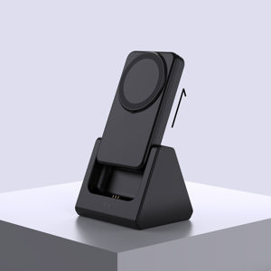 Banque d'alimentation magnétique 5000 100000mah 4 en 1 avec base de charge sans fil <span class=keywords><strong>amovible</strong></span> pour <span class=keywords><strong>Iphone</strong></span> Iwatch et airpods - Product Image 1