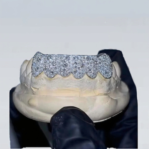 Gaby Nuevo Diseño Anillos Colgantes de Plata 925 con Moissanita para Piercing de Nariz, Joyería de Estilo Punk para Regalo - Product Image 3