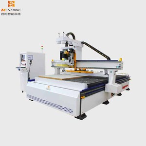 Machine de gravure sur bois CNC horizontale 2130 Jinan à bas prix avec changeur d'outils ATC et broche de 9 kW - Product Image 1