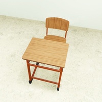 Bureau et chaise d'école en gros, usine chinoise, meubles de classe au Design moderne, ensemble Sk et chaise