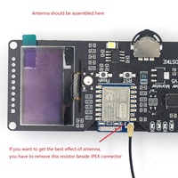 Deauther-Placa de desarrollo WiFi Monster V5 ESP8266 18650, protección inversa con antena + funda + Banco de energía 5V 2A