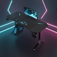 Bureau de jeu en gros, design de table de jeu de course, bureau de jeu PC pour l'e-sport