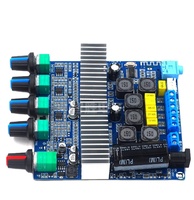 Carte d'amplificateur de puissance numérique TPA3116 Bluetooth 4.2 haute puissance 2.1 avec super subwoofer, 12-24V, carte finie