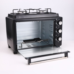 Produits les mieux notés : Cuisinières à gaz portables de 30 L, <span class=keywords><strong>deux</strong></span> plaques chauffantes avec four, four à gaz commercial durable pour boulangerie et usage domestique - Product Image 3