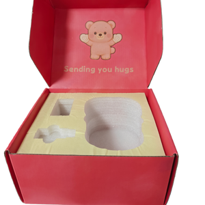 <span class=keywords><strong>Caja</strong></span> de Papel con Recubrimiento Brillante, <span class=keywords><strong>Caja</strong></span> de Regalo Plegable Festiva para Adornos Navideños y <span class=keywords><strong>Caja</strong></span> de Belleza para Fiestas - Product Image 6