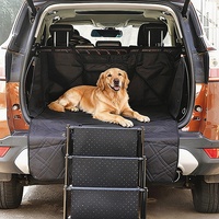 Housse de coffre pour chiens, imperméable, pour SUV, berlines et fourgonnettes, avec protection de pare-chocs