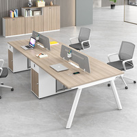 Conjunto de Estación de Trabajo Ejecutiva Ergonómica, Moderna y Minimalista, Muebles de Oficina en Casa de Lujo para Coworking, Escritorio para Personal, Uso Médico