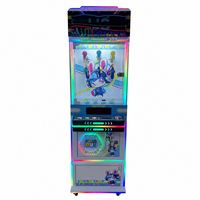 Mini machine à griffes thème Galaxie avec écran LCD, paiement mobile, grue à peluches pour centre de divertissement à domicile