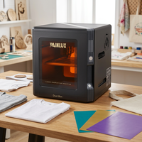 Machine de gravure et de découpe de bureau haut de gamme WAINLUX K8Plus, petite machine laser à diode pour métal, bois, CNC, refroidie par air, acrylique, axe rotatif AI