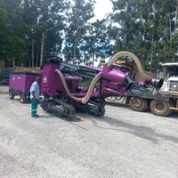 Machine de forage DTH pour l'exploitation minière, équipement de forage séparé, plateforme de forage portable