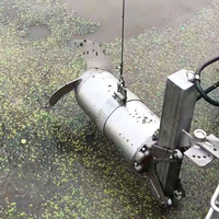 Aérateur à haute vitesse pour le traitement des eaux usées, agitateur submersible pour la plongée, mélangeur