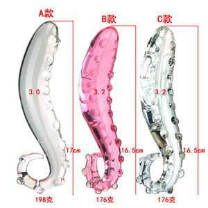 Masturbador Plugue anal Dildo Penis Grande Hippocampus Feminino Adulto Brinquedos sexuais Crystal Glass Dildos Anal <span class=keywords><strong>Butt</strong></span> <span class=keywords><strong>Plug</strong></span> Para Mulher - Product Image 5