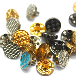 2023 New Style High Quality Snap Fastener Custom Metal Snaps Buttons For Garment