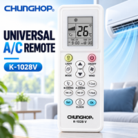 Télécommande universelle multifonction pour climatiseur CHUNGHOP K-1028V avec écran LCD, minuterie et contrôle du chauffage/climatisation