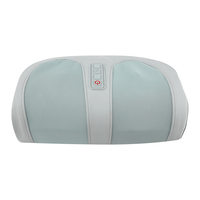 Masseur électrique chauffant Shiatsu, petit appareil de compression chaude pour les semelles, les pieds et les mollets, masseur pétrissant pour les jambes, machine de thérapie pour les pieds