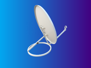 10年 + 耐錆性Kuバンド60x 65cm耐久性のある屋外スチール衛星皿テレビアンテナ - Product Image 3