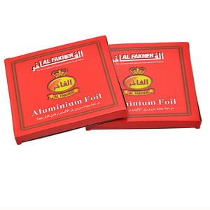 Rouleau de papier d'aluminium pour narguilé accessoires shisha en gros avec boîte personnalisée - Product Image 1