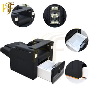 Poltrona Pedicure Senza Allacciamento Idraulico con Vasca Massaggiante Portatile e Pipeless Sedia Massaggiatore Pipeless Stazione Pedicure - Product Image 2