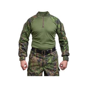 Camiseta con estampado de camuflaje Camiseta de secado rápido para hombre de manga larga Camo-Camisetas de caza para senderismo al aire libre en Qasaab Company - Product Image 1