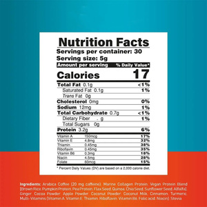 פרטי תווית oem מותאם אישית קפה חלבון אורגני לגברים ולנשים מקדם זוהר עור צמח בסיס חלבון אבקת קולגן - Product Image 6