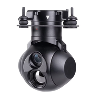 Caméra de surveillance à double capteur EO + IR thermique U818 Hawkeye Micro Gimbal